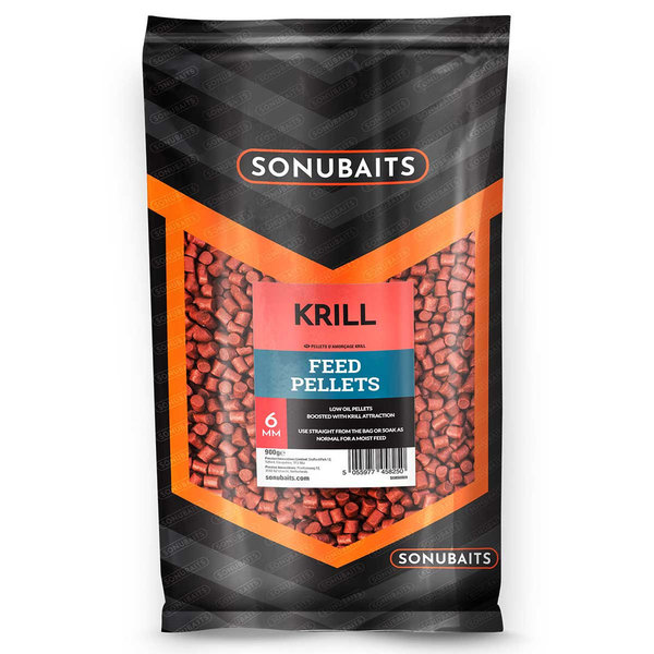 Sonubaits Feed Pellets 6mm Krill (900gr)
