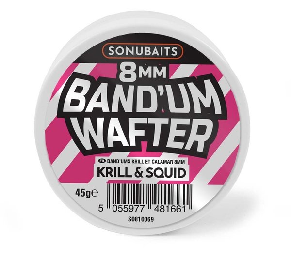 Sonubaits 8mm Krill & Squid Bandum Wafters