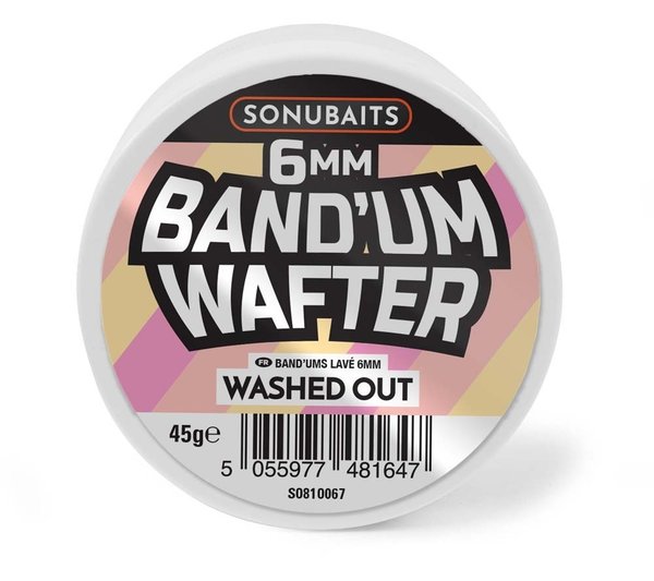Sonubaits 6mm Washed Out Bandum Wafters