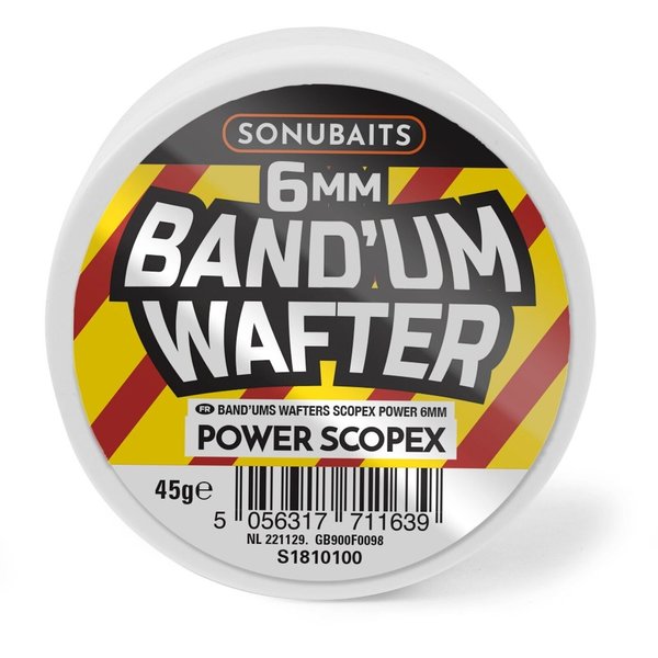 Sonubaits 6mm Power Scopex Bandum Wafters