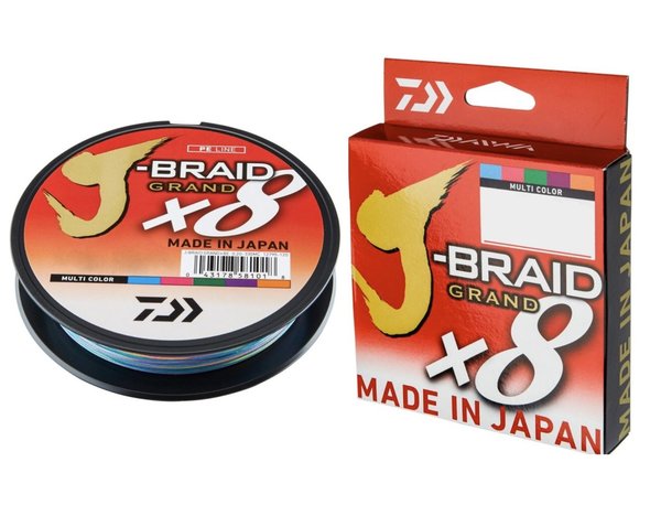 DAIWA J-BRAID GRAND X8 Multi-Color 150m